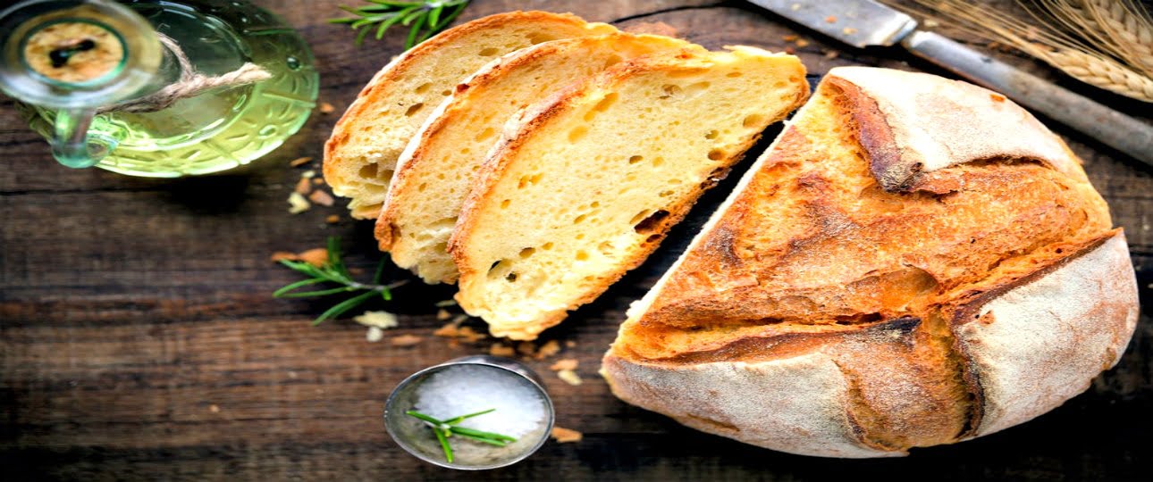 Traditional Serbian bread pogaca